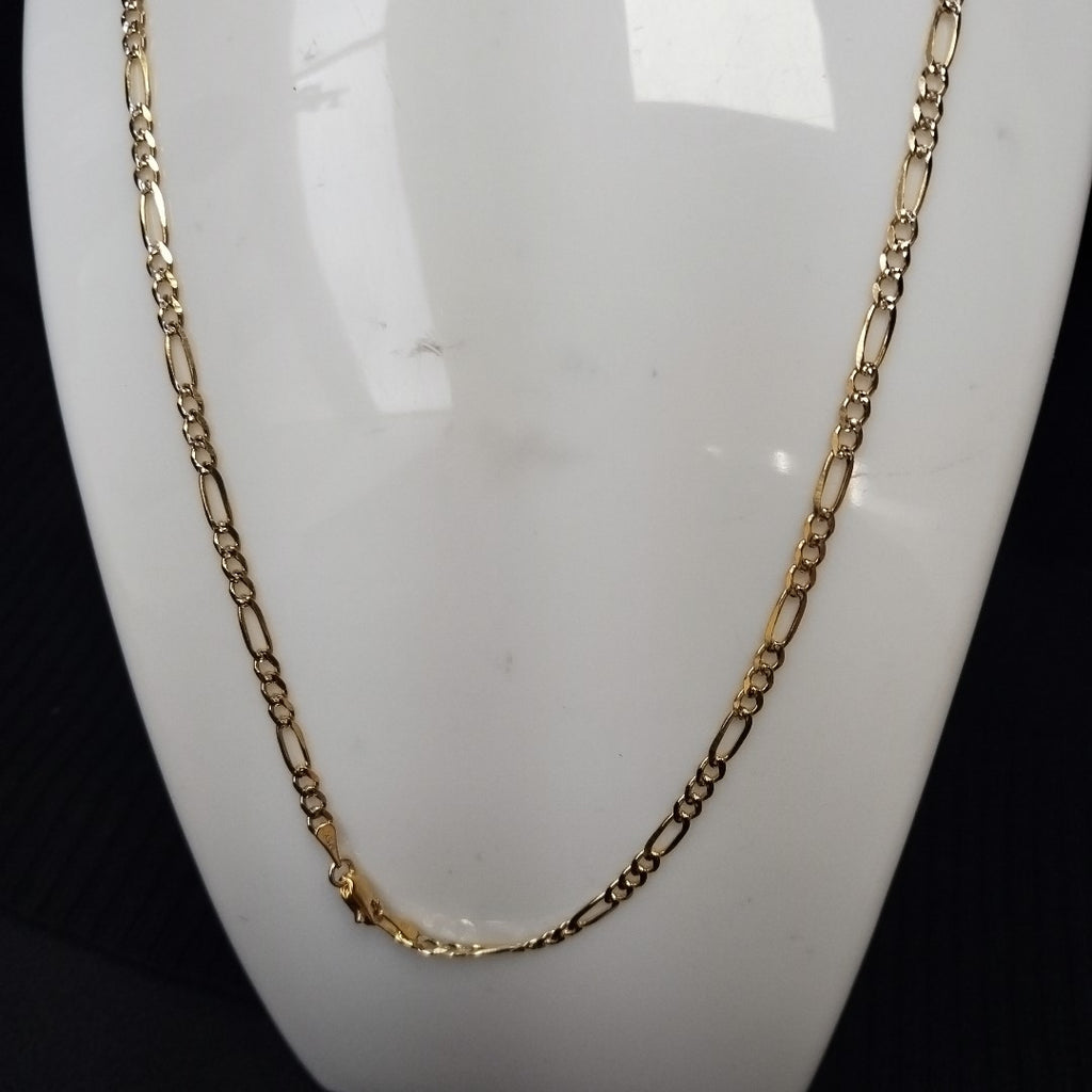 CADENAS 3X1 DIAMANTADA ORO 14K 55 CM 8.4 GR (NUEVO)