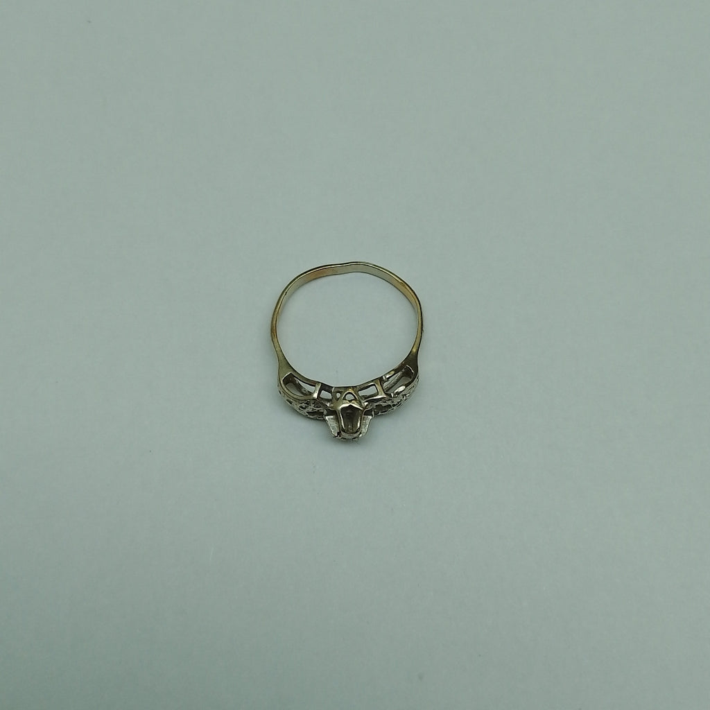 ANILLITO ORO, ORO BLANCO 14 K 2 GRMS (SEMINUEVO)