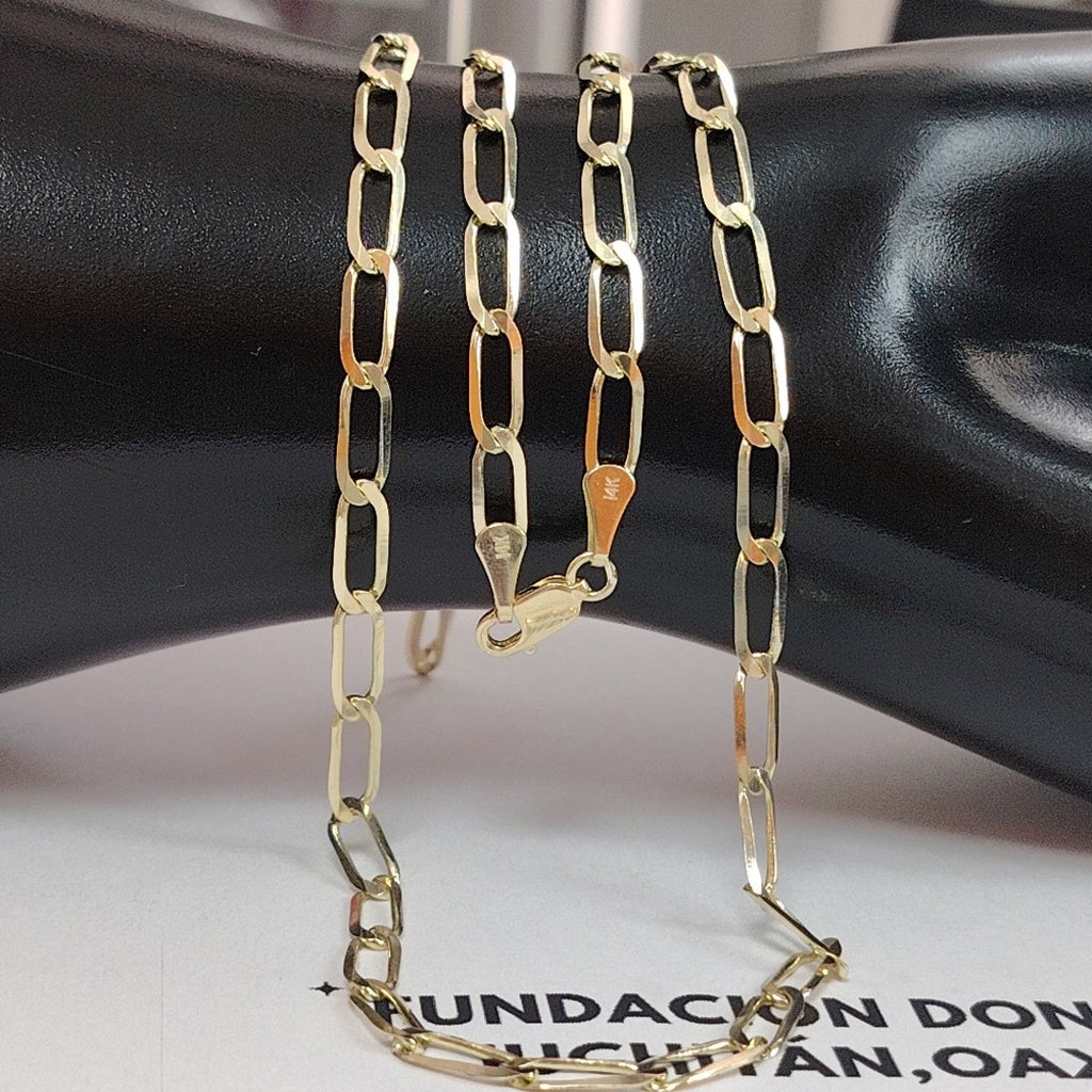 CADENA ESLABONES 14K 60 CM 10.4 GR (NUEVO)