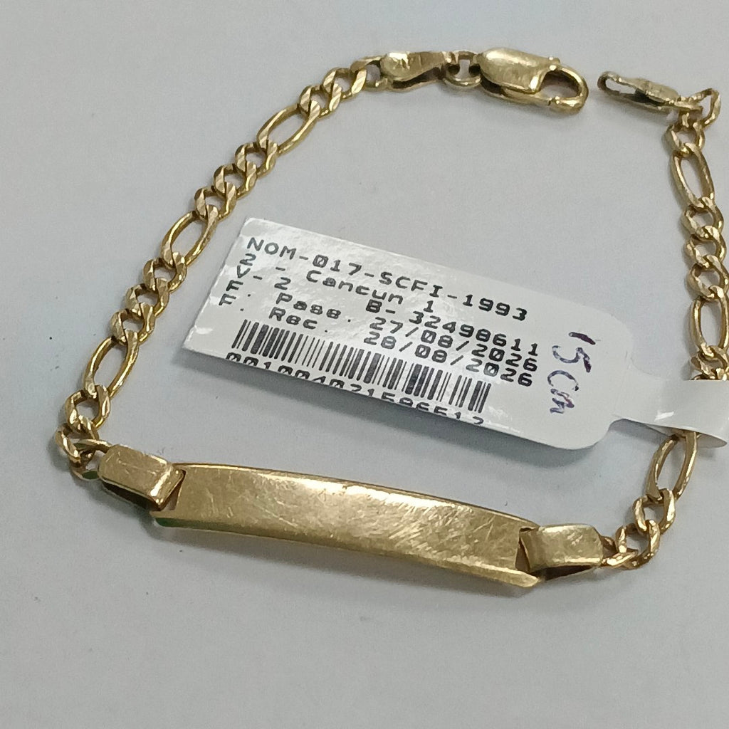 ESCLAVA ORO 14 K 3,30 GRMS (SEMINUEVO)