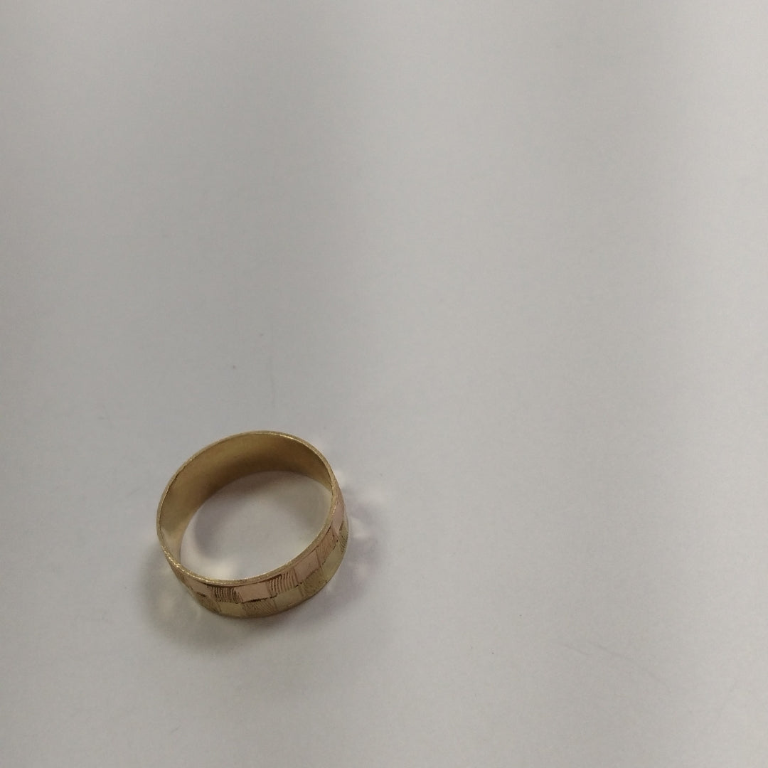 ARGOLLA ORO, ORO COMBINADO 14 K 2.2 GRMS (SEMINUEVO)