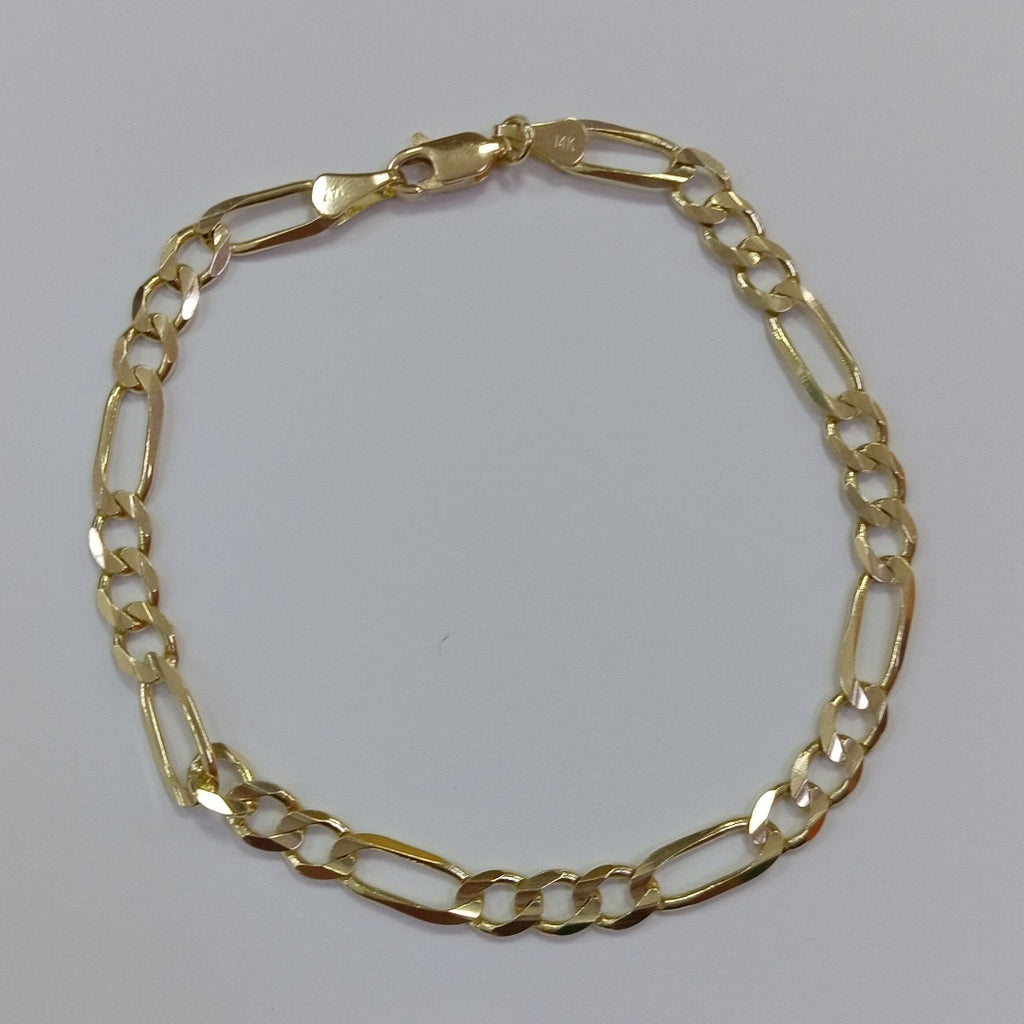 PULSERA 3X1 14K 21 CM 6.4 GR (NUEVO)