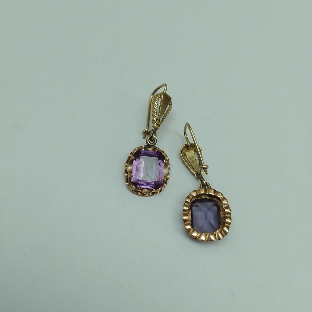ARETES PAR ORO 8 K 7.2 GRMS (SEMINUEVO)