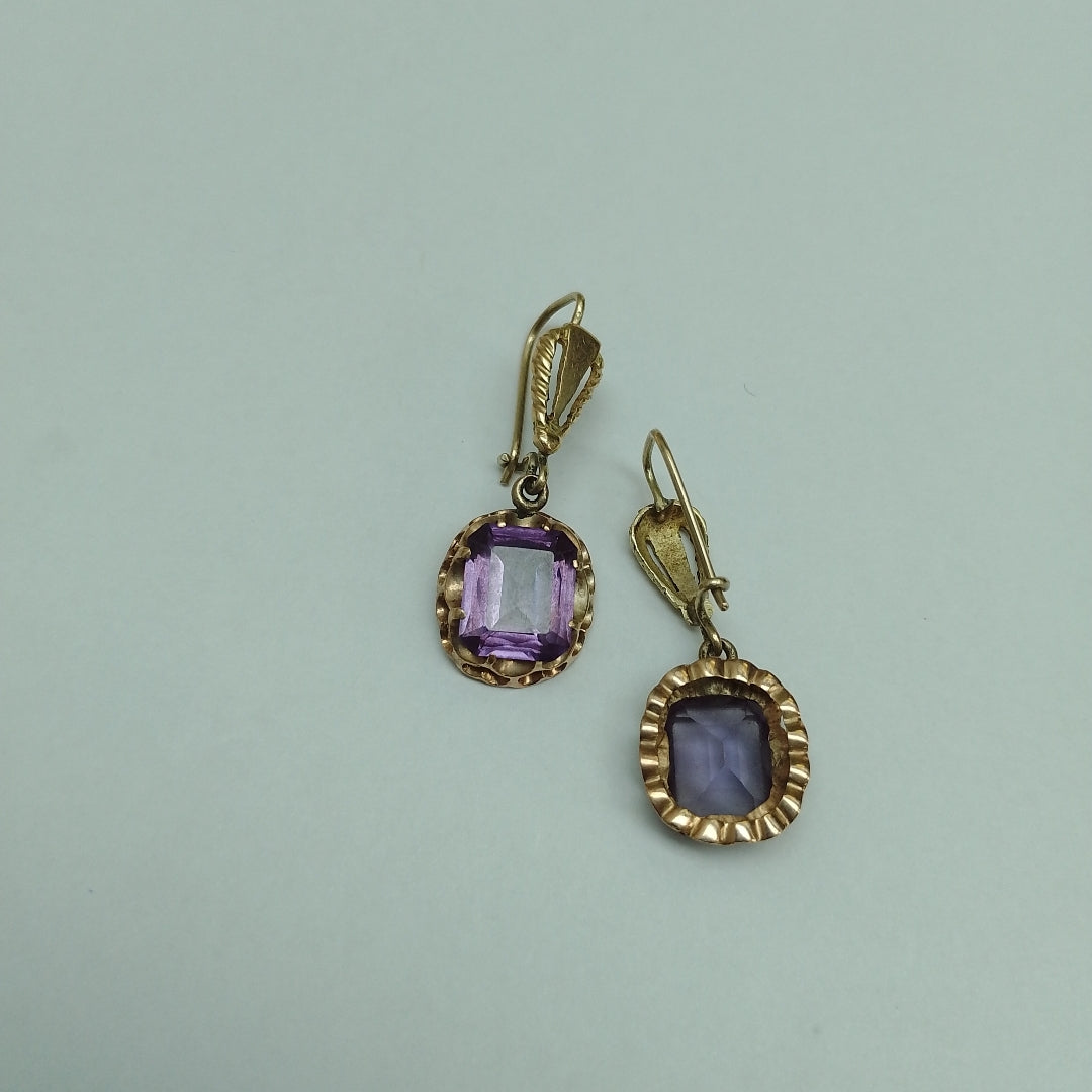 ARETES PAR ORO 8 K 7.2 GRMS (SEMINUEVO)