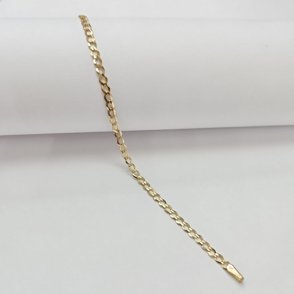 PULSERA BARBADA 14K 18 CM 1.9 GR (NUEVO)
