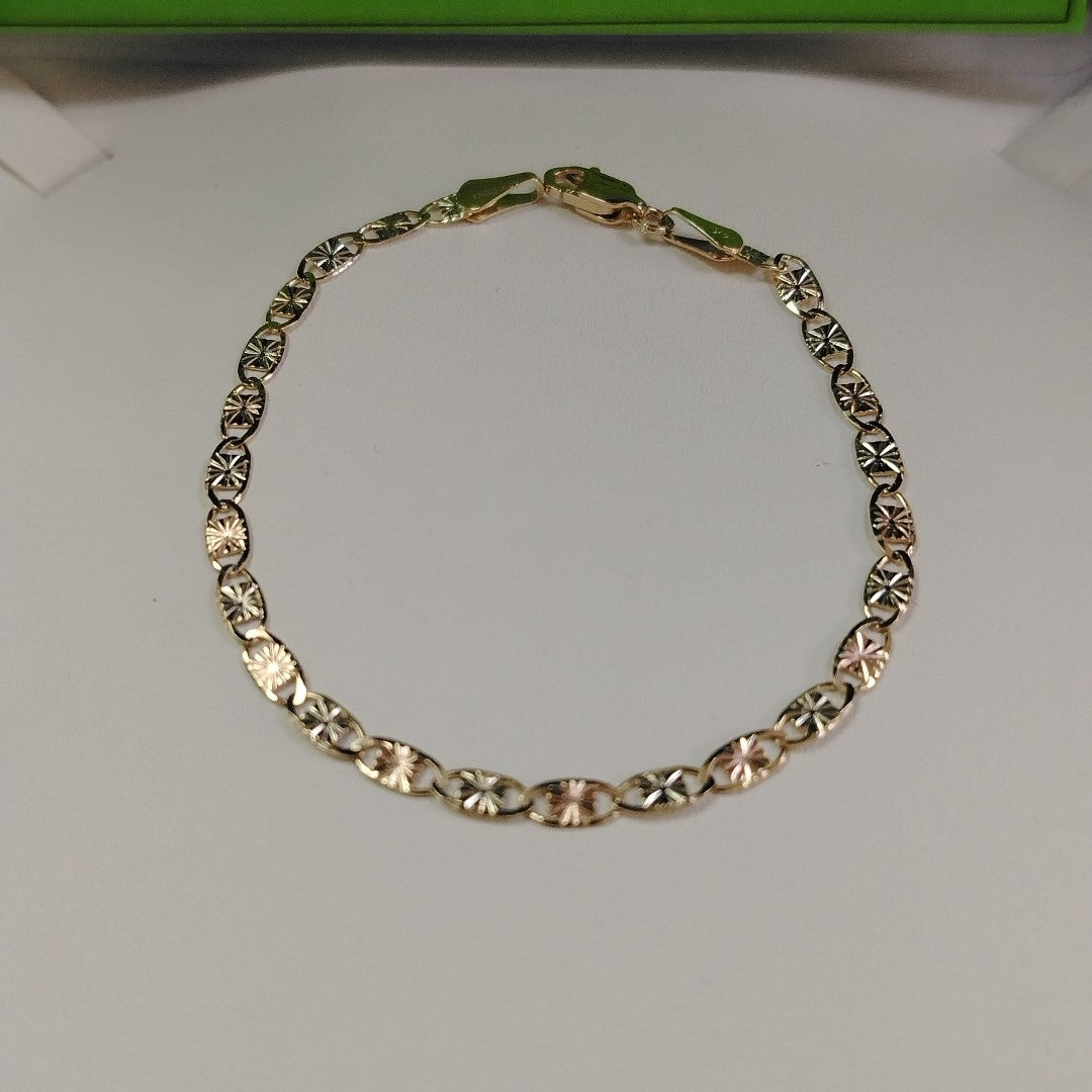 PULSERA GUCHI 14K 18 CM 2.8 GR (NUEVO)