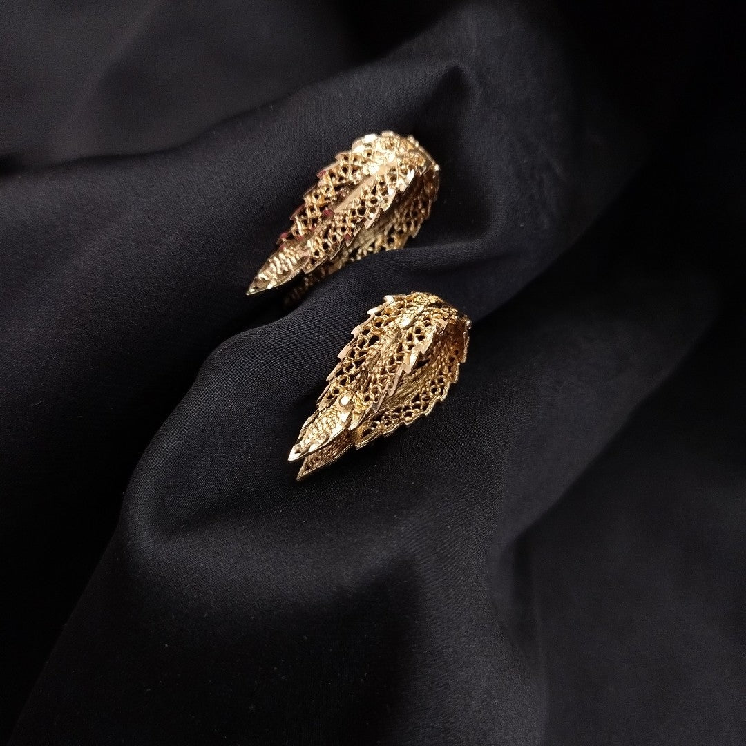ARETES PAR ORO 14 K 5.2 GRMS (SEMINUEVO)