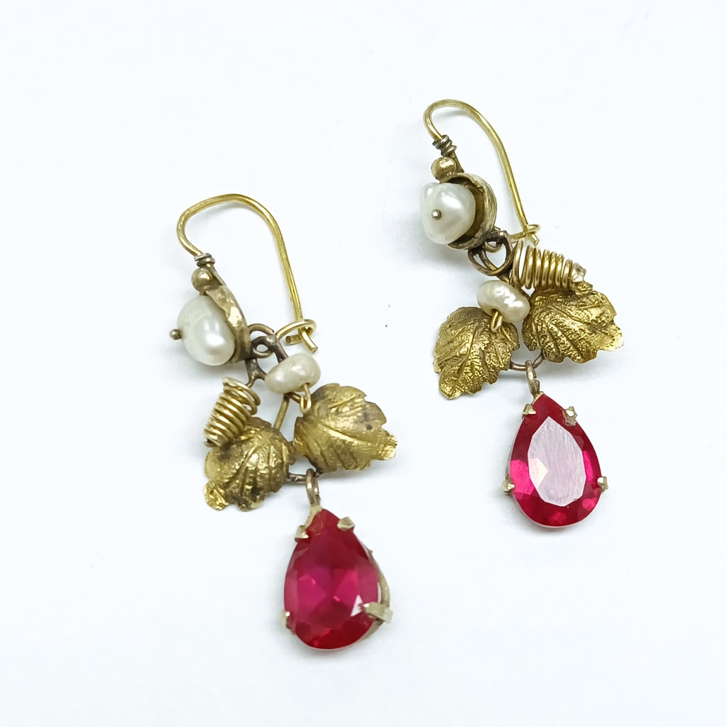ARETES PAR ORO 8 K 5.5 GRMS (SEMINUEVO)