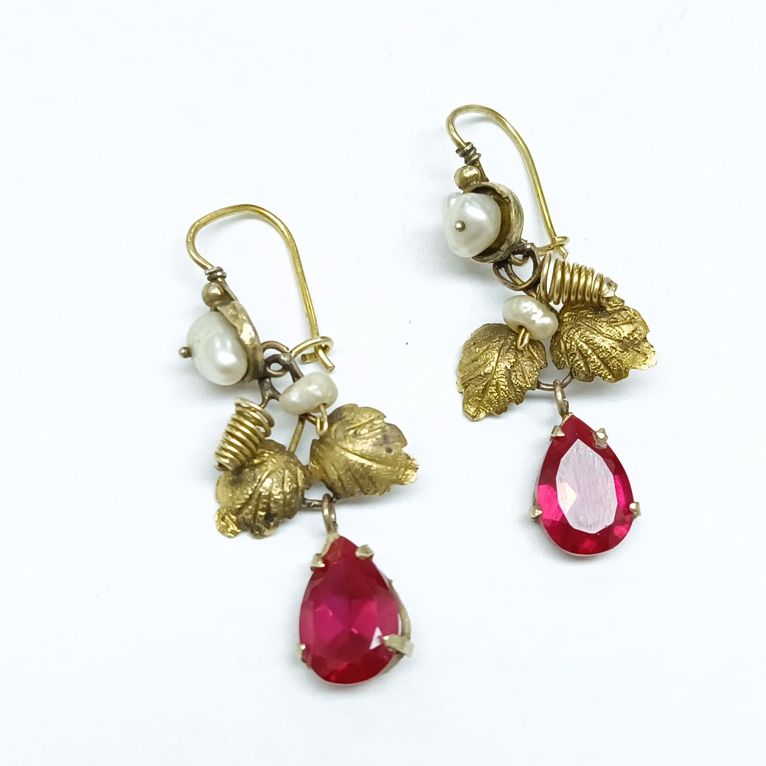 ARETES PAR ORO 8 K 5.5 GRMS (SEMINUEVO)