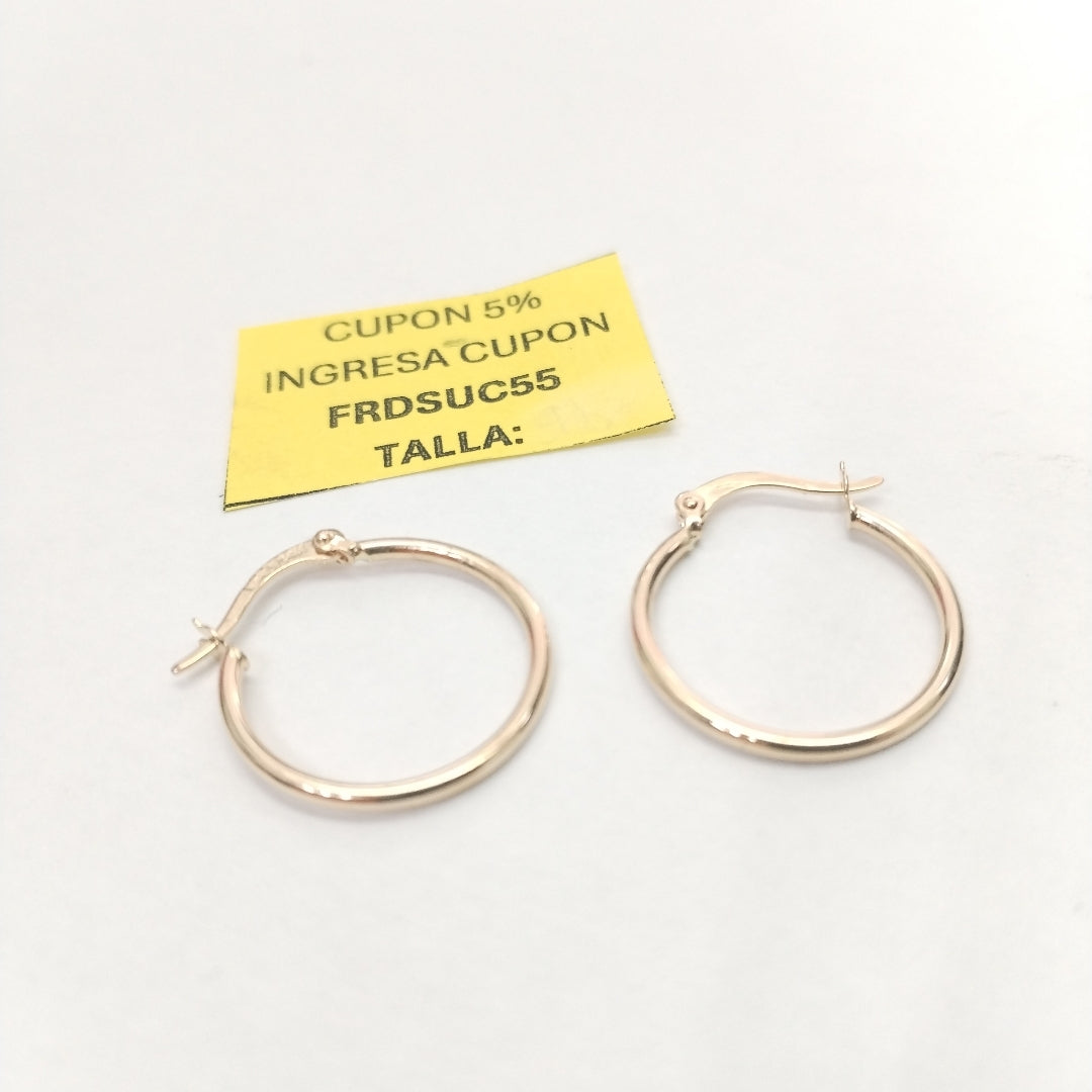 ARETES ARRACADAS 14K 1.4 GR (NUEVO)