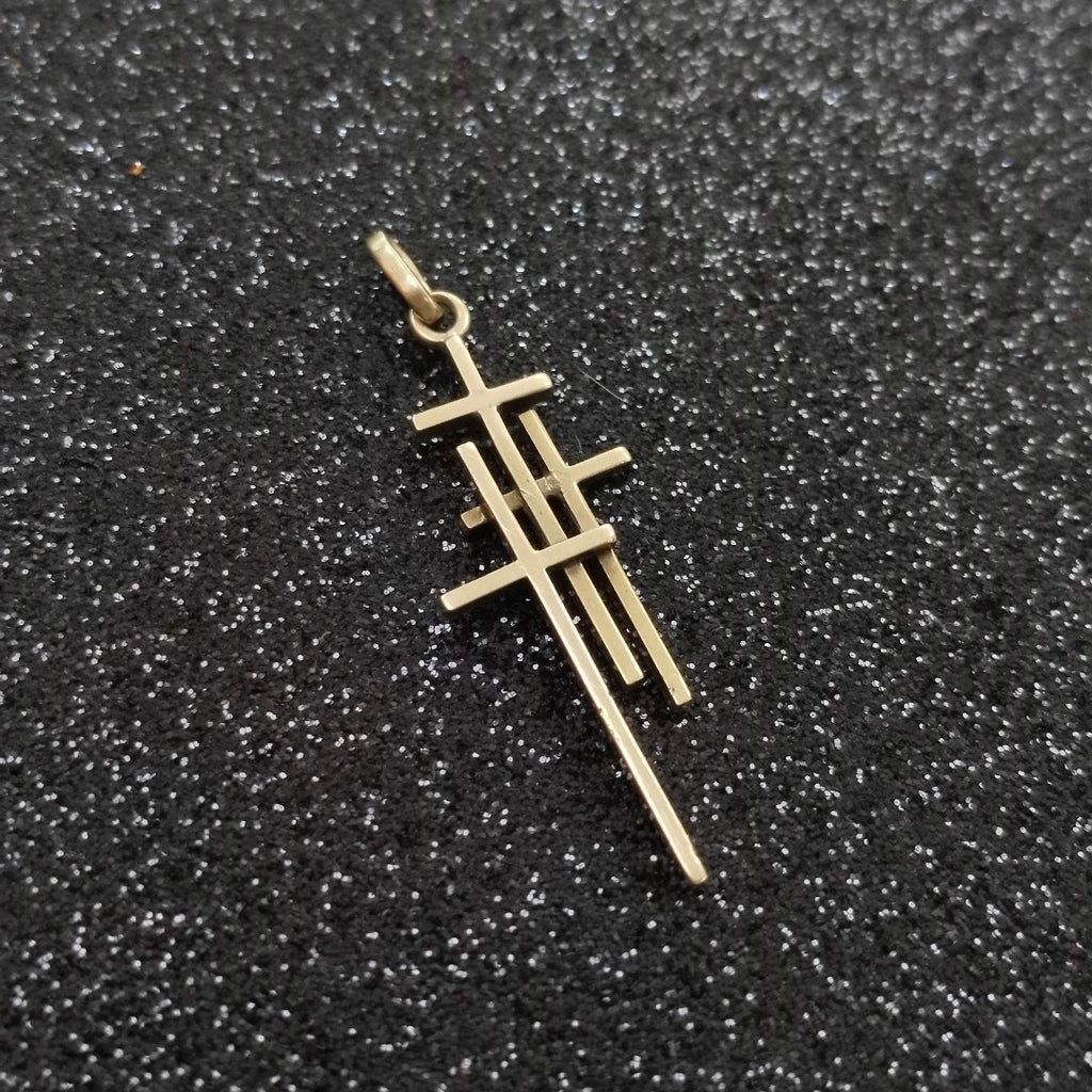 CRUZ ORO 14 K 1.6 GRMS (SEMINUEVO)