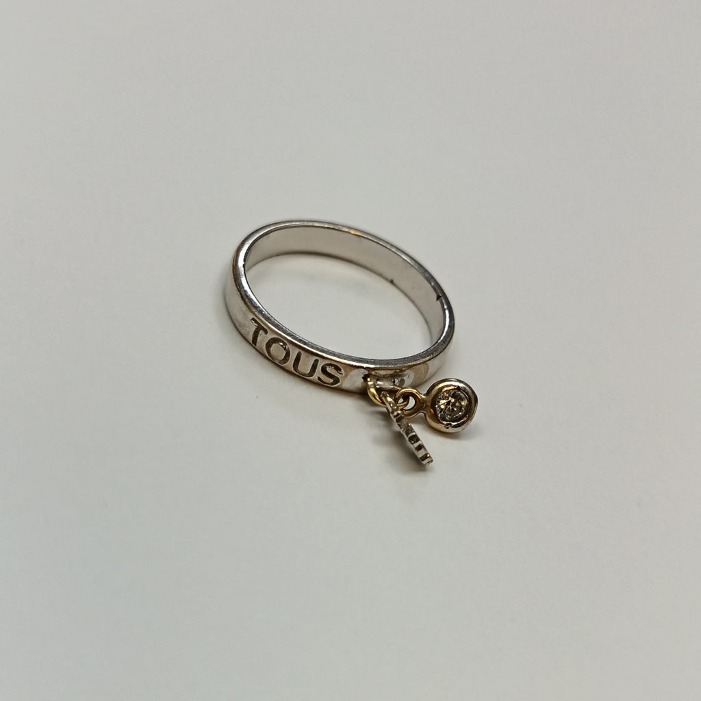 ANILLITO ORO BLANCO 14 K 3,60 GRMS (SEMINUEVO)