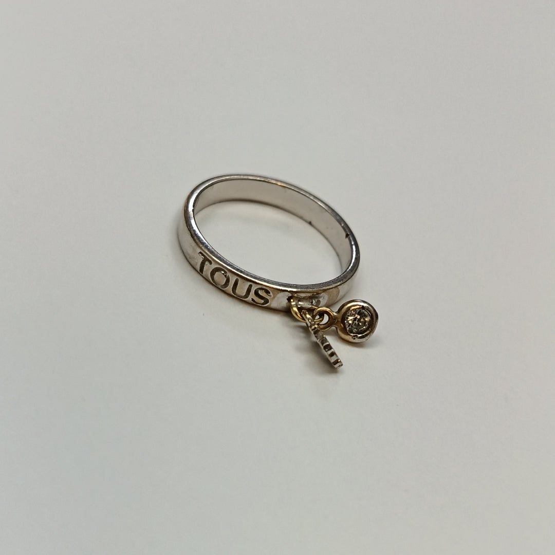 ANILLITO ORO BLANCO 14 K 3,60 GRMS (SEMINUEVO)