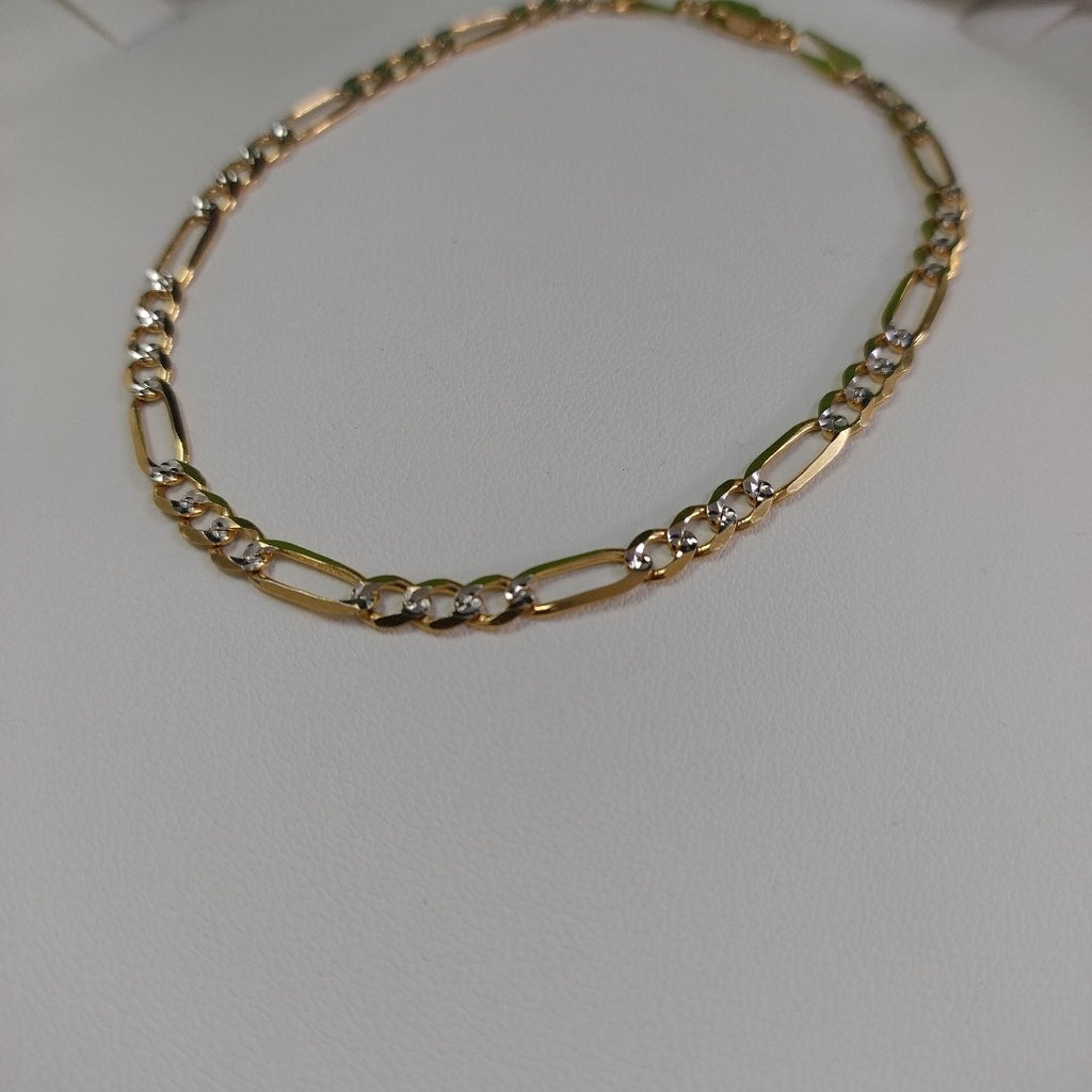 PULSERA 3X1 14K 21 CM 4.6 GR (NUEVO)