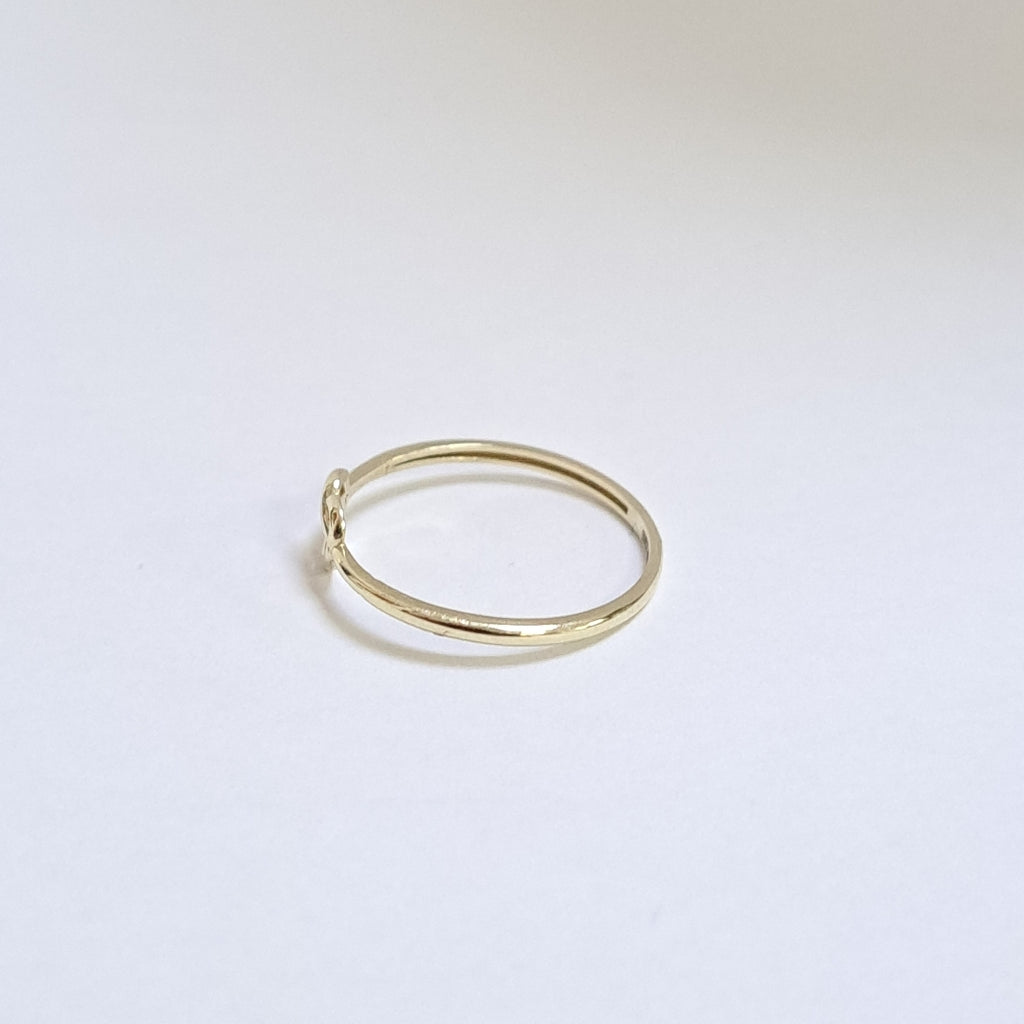 ANILLOS ANILLITO FIG CORAZON 10K TALLA 8 0.9 GR (NUEVO)