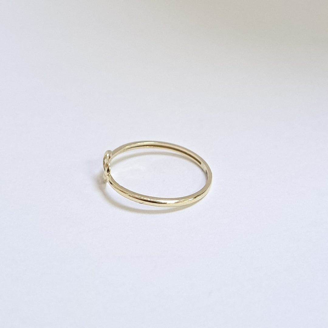 ANILLOS ANILLITO FIG CORAZON 10K TALLA 8 0.9 GR (NUEVO)