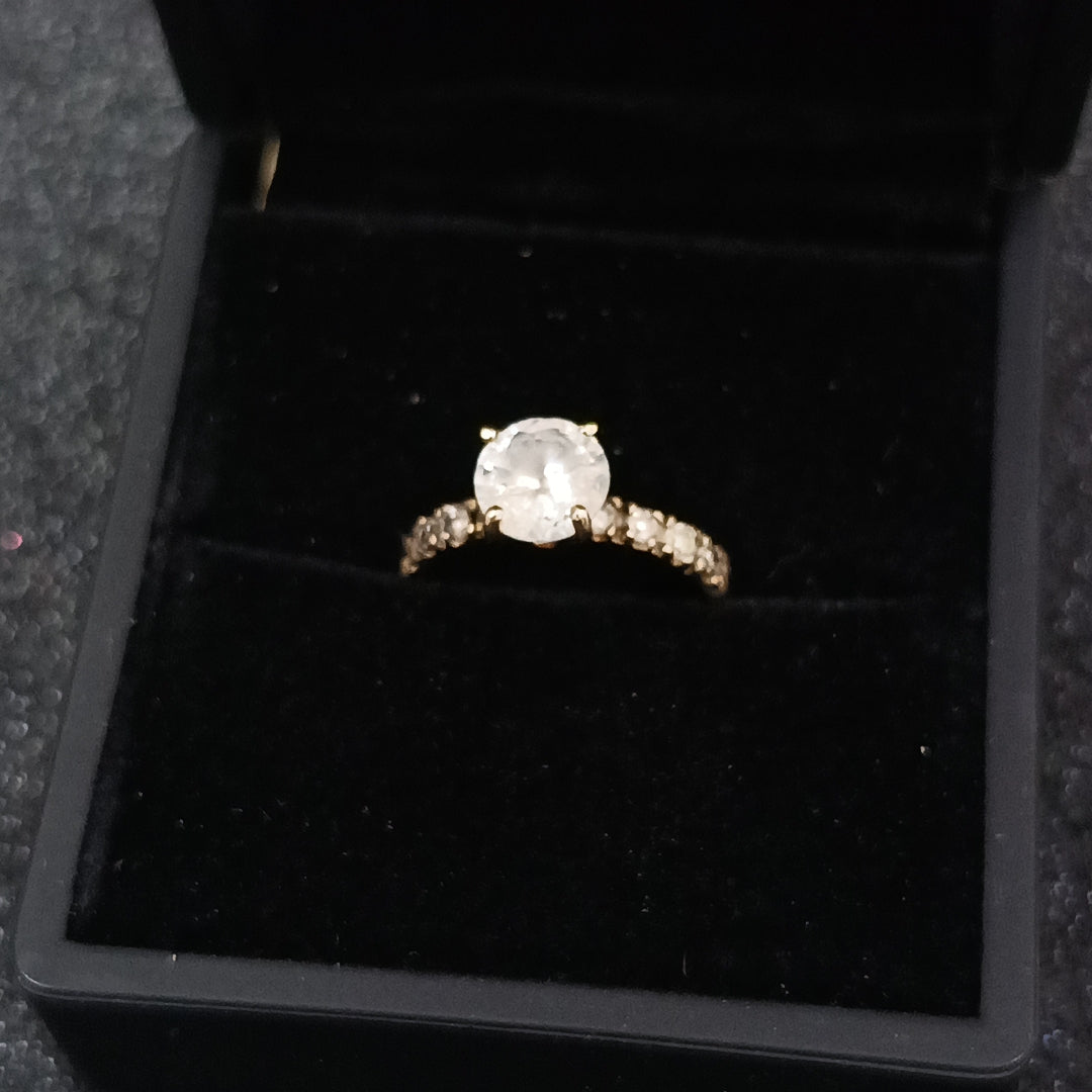 ANILLO ORO 8 K 2.6 GRMS (SEMINUEVO)