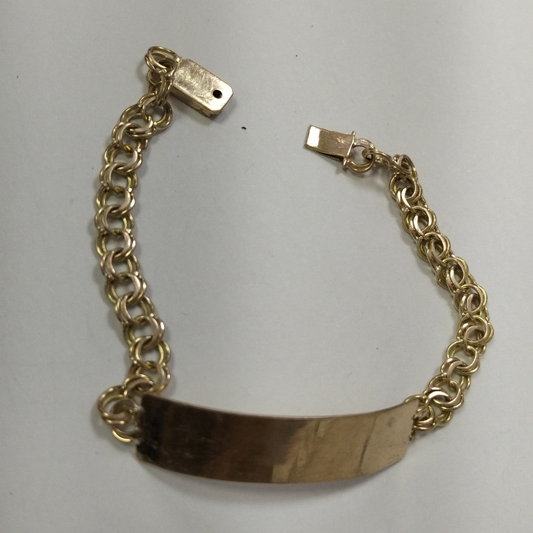 ESCLAVA ORO 10 K 3.8 GRMS (SEMINUEVO)