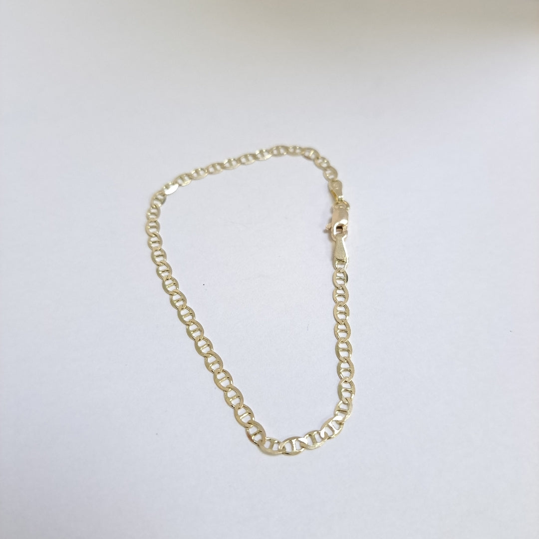 PULSERA GUCHI 14K 18 CM 2 GR (NUEVO)