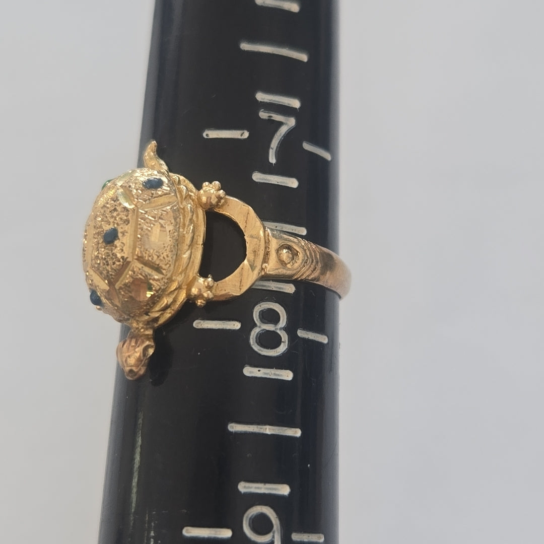ANILLO ORO 10 K 2,80 GRMS (SEMINUEVO)