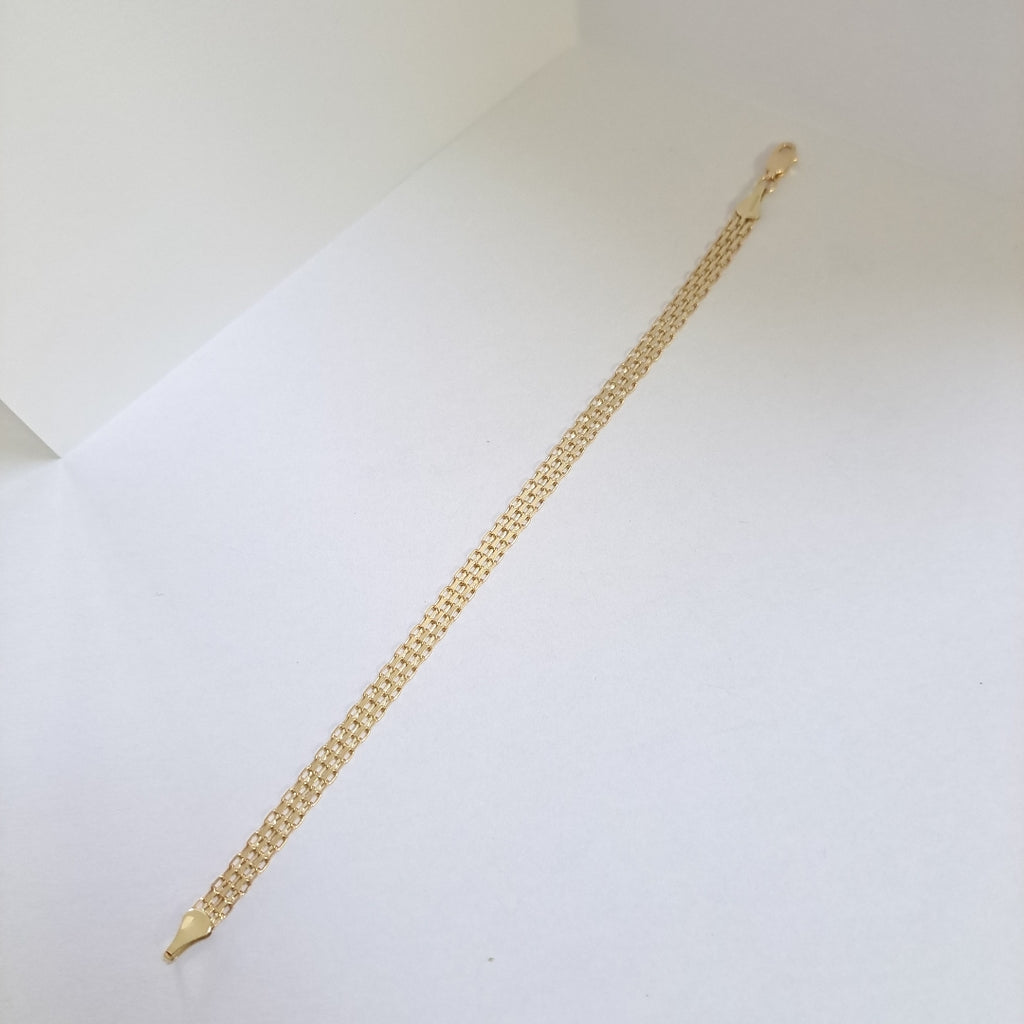 PULSERA ESPECIAL 10K 18 CM 3.9 GR (NUEVO)