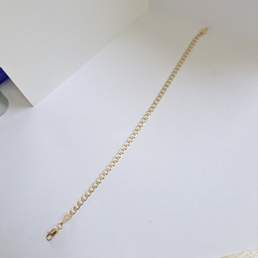 PULSERA BARBADA 14K 21 CM 5.1 GR (NUEVO)