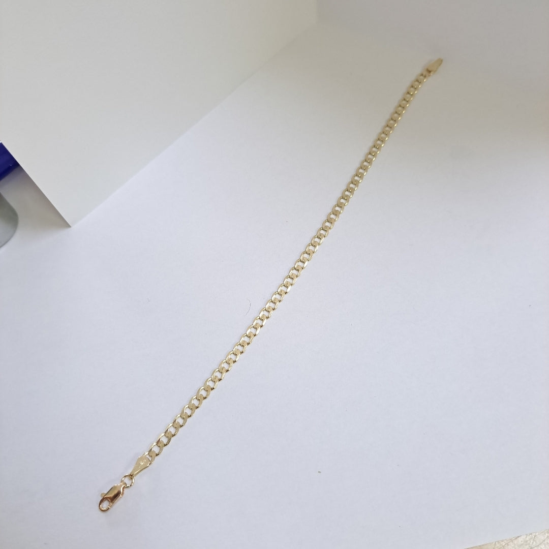 PULSERA BARBADA 14K 21 CM 5.1 GR (NUEVO)