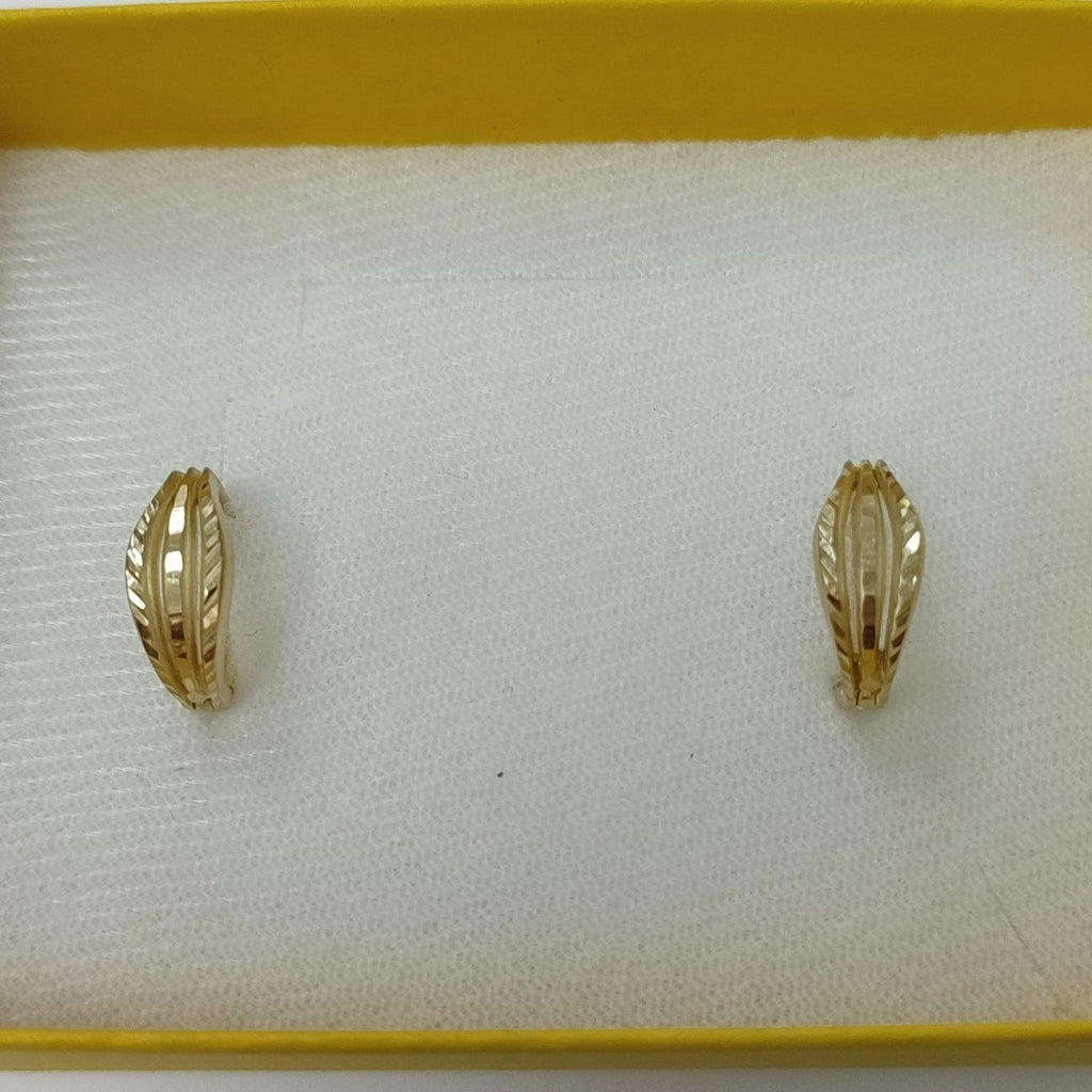 ARETES ARRACADAS 10K 2.4 GR (NUEVO)