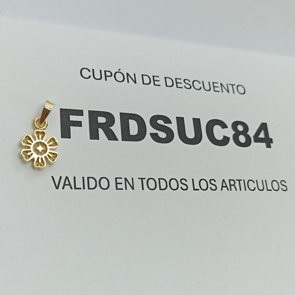 DIJE FLOR 14K 1.4 GR (NUEVO)