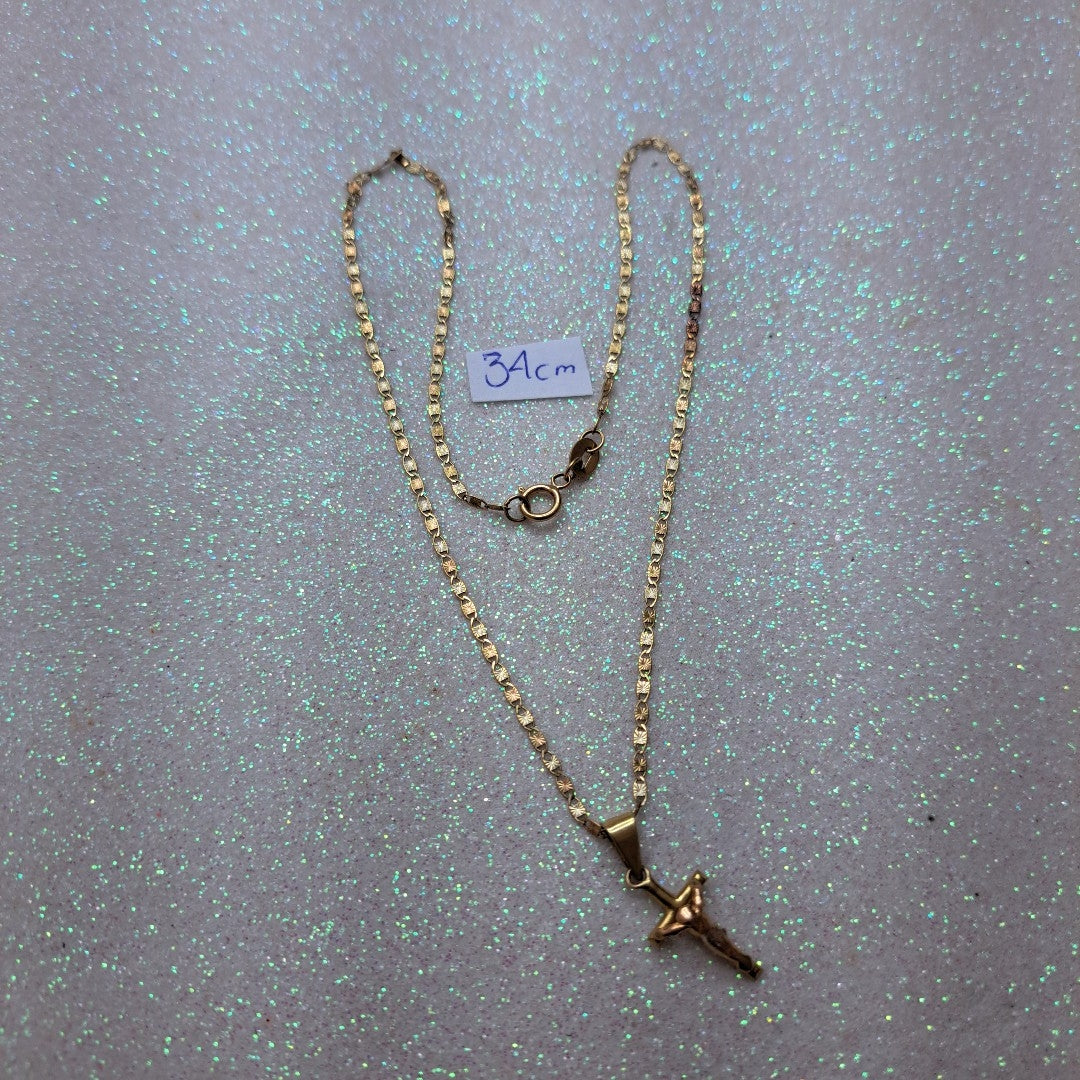 CADENA, DIJE ORO 10 K 1.8 GRMS (SEMINUEVO)
