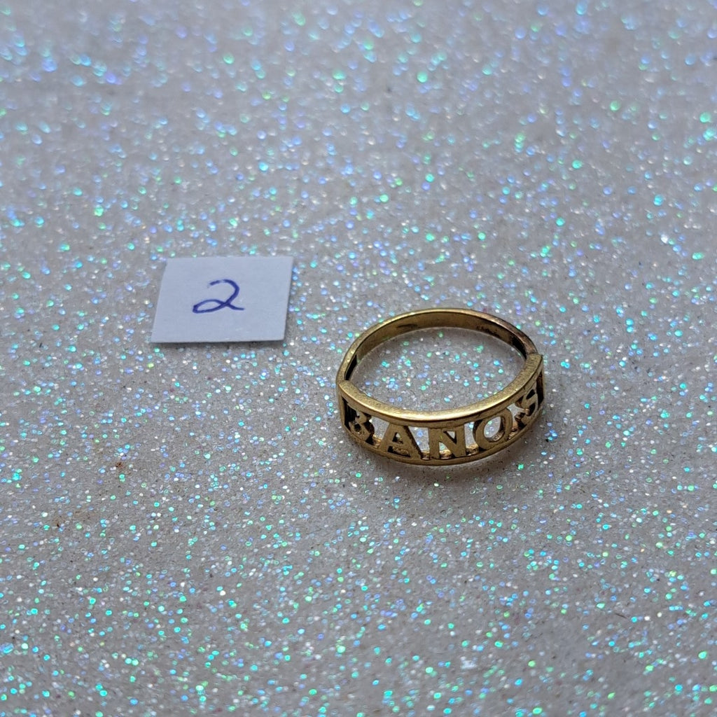 ANILLITO ORO 10 K 0.8 GRMS (SEMINUEVO)