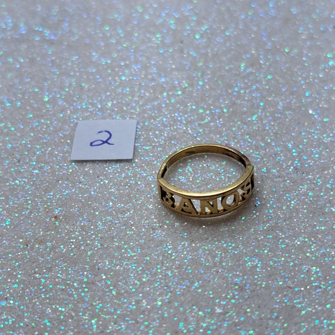 ANILLITO ORO 10 K 0.8 GRMS (SEMINUEVO)