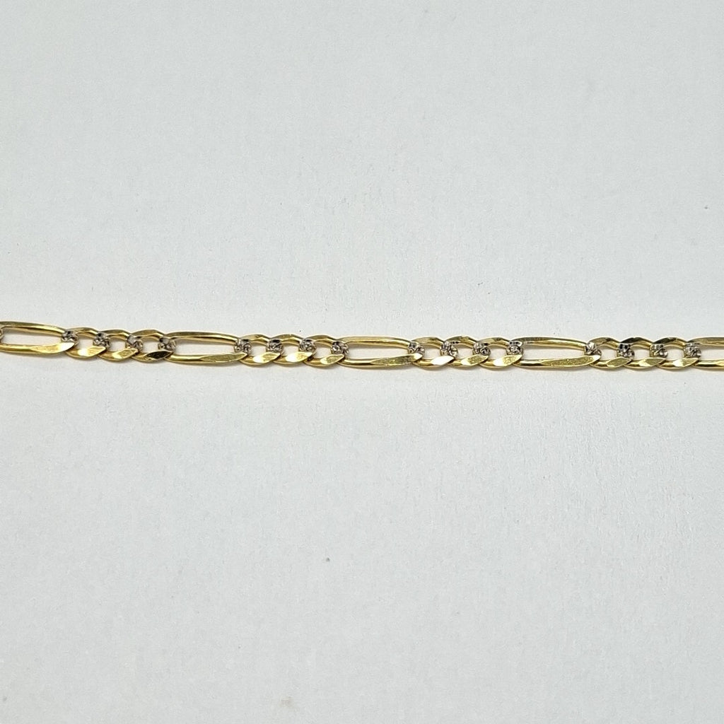 CADENA 3X1 DIAMANTADA 14K 60 CM 4.9 GR (NUEVO)