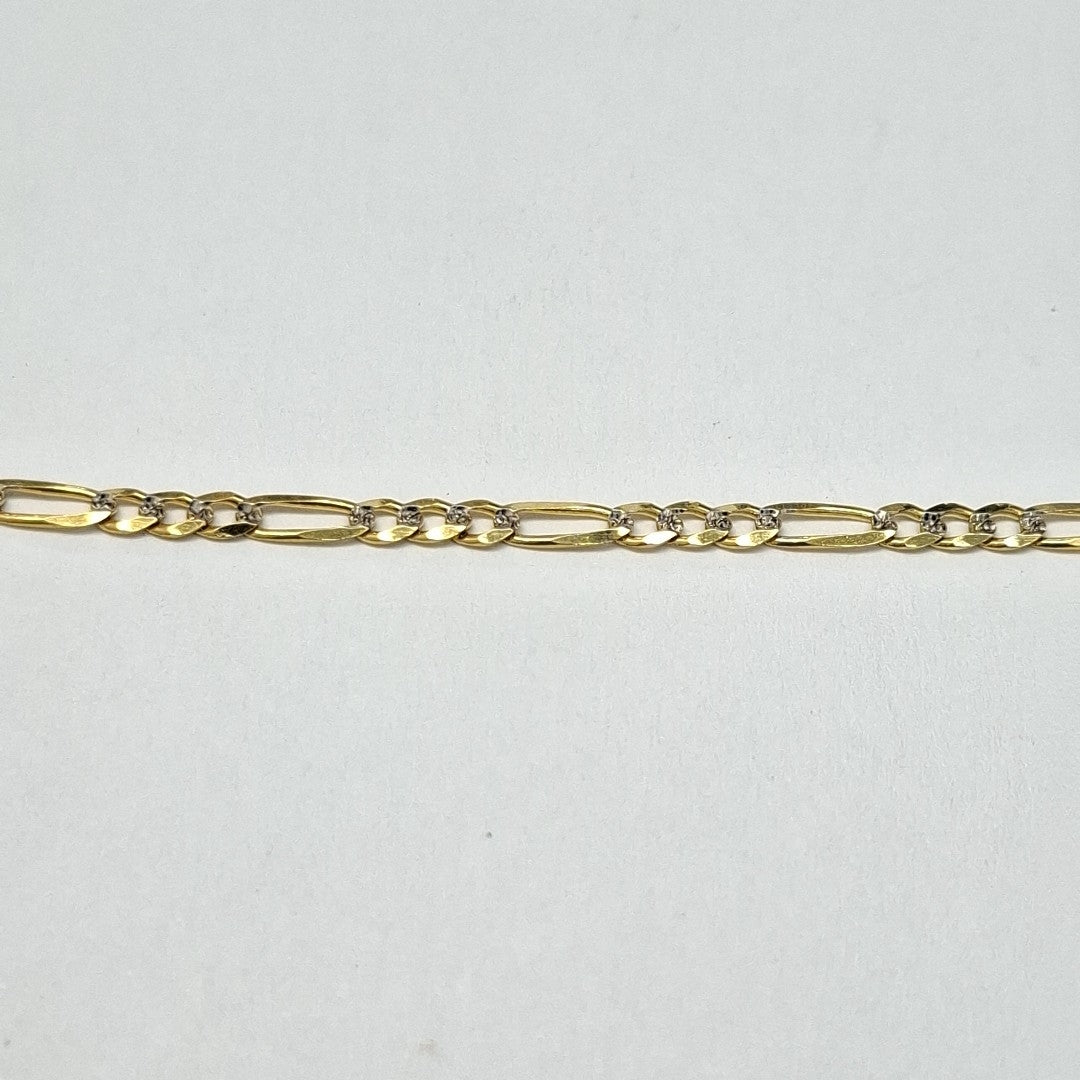 CADENA 3X1 DIAMANTADA 14K 60 CM 4.9 GR (NUEVO)