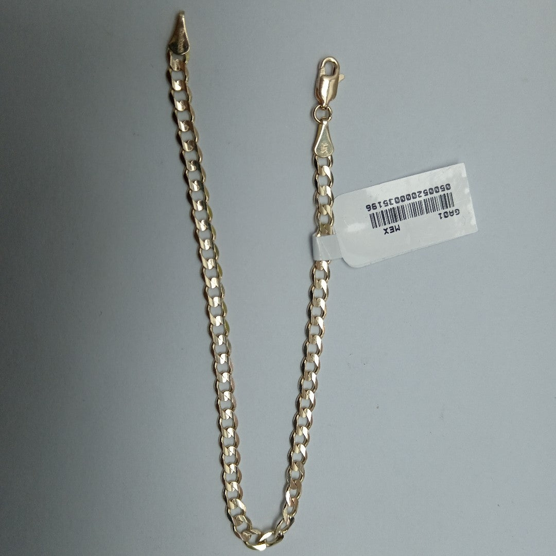 PULSERA BARBADA 14K 21 CM 5.1 GR (NUEVO)