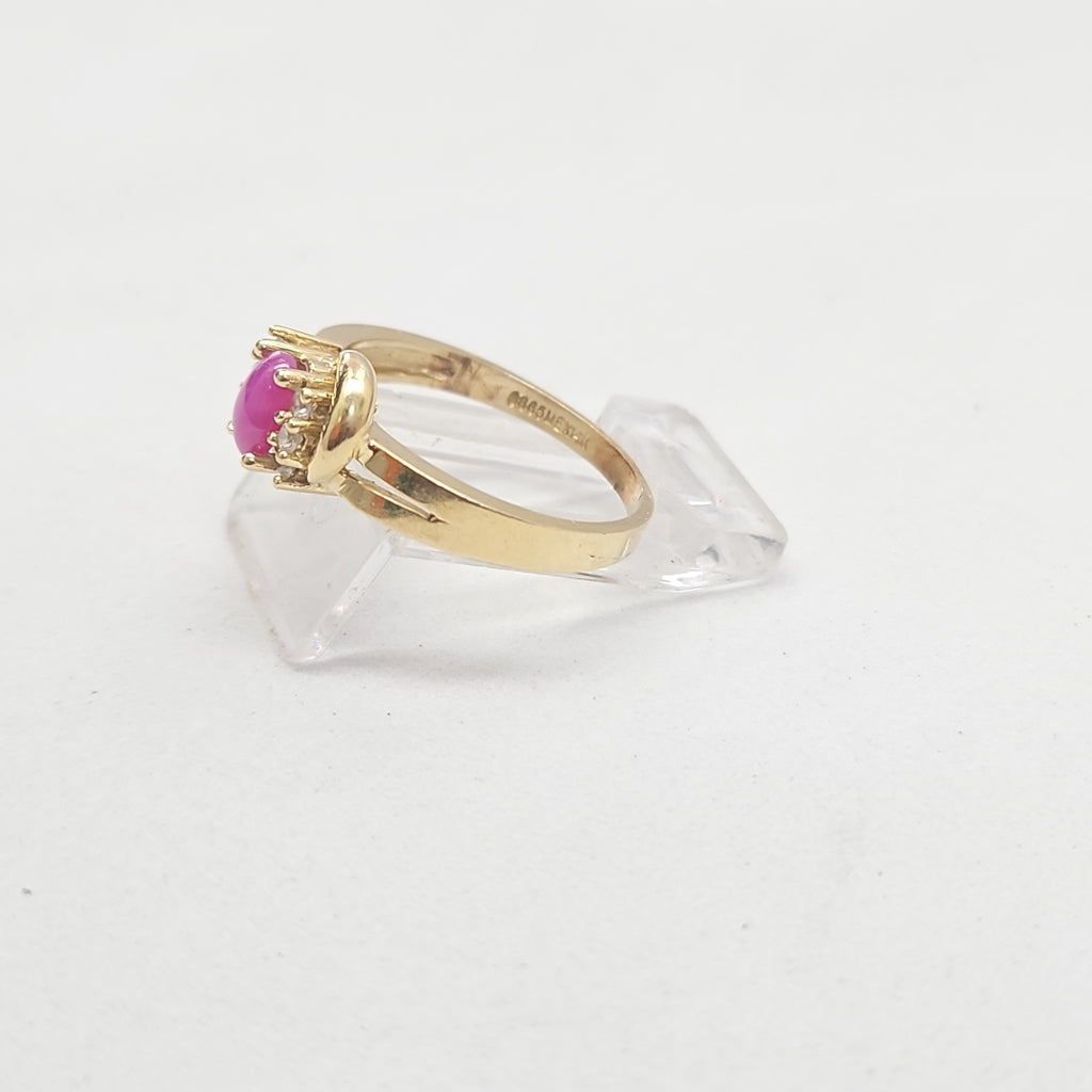 ANILLO ORO 14 K 3.2 GRMS (SEMINUEVO)
