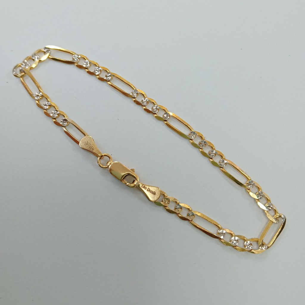 PULSERA 3X1 14K 18 CM 4 GR (NUEVO)
