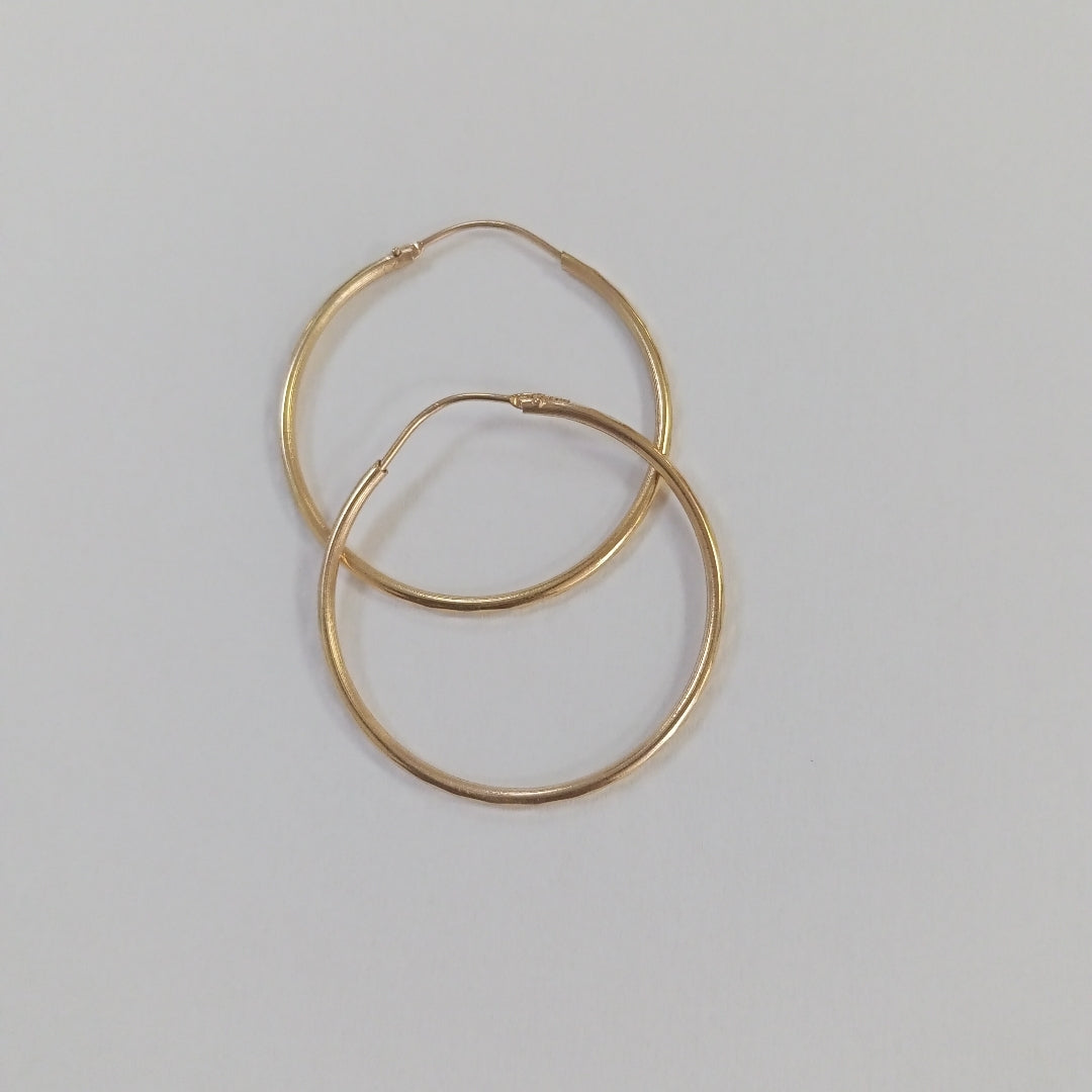 ARRACADAS PAR ORO 10 K 1.5 GRMS (SEMINUEVO)