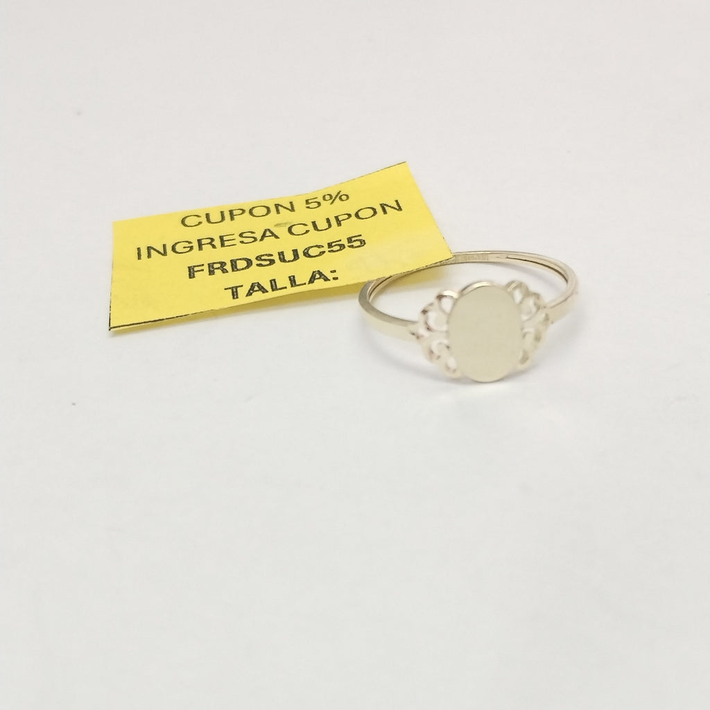 ANILLOS ANILLITO 10K TALLA 7 1 GR (NUEVO)