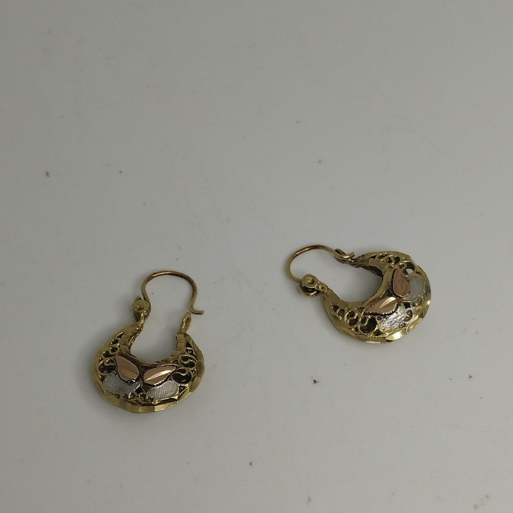 ARRACADAS PAR ORO 10 K 3,00 GRMS (SEMINUEVO)