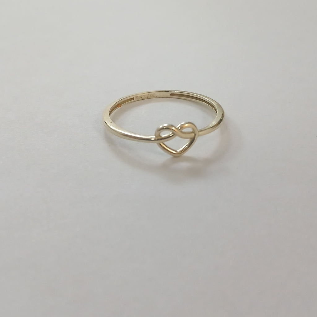 ANILLOS ANILLITO FIG CORAZON 10K TALLA 7 0.8 GR (NUEVO)