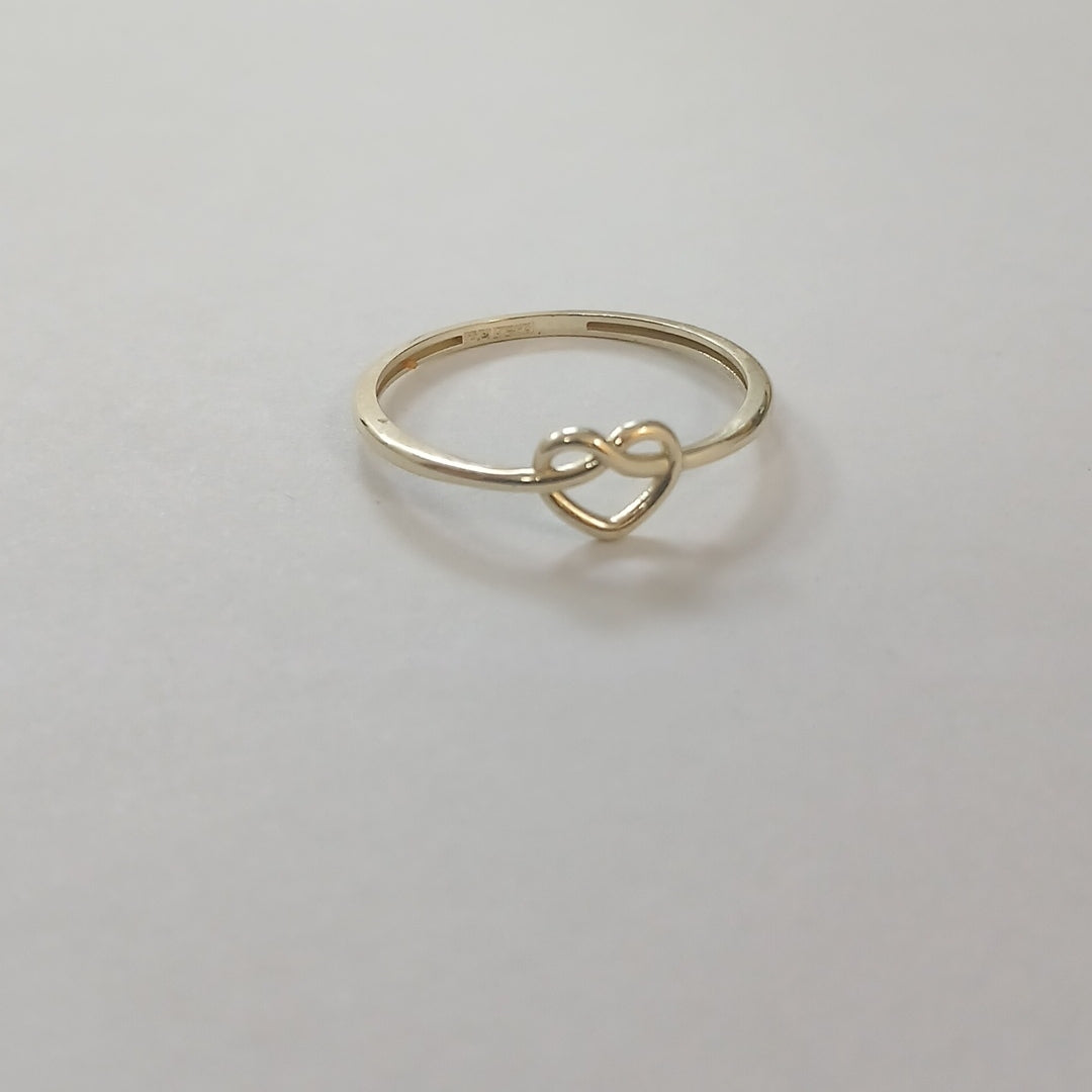 ANILLOS ANILLITO FIG CORAZON 10K TALLA 7 0.8 GR (NUEVO)