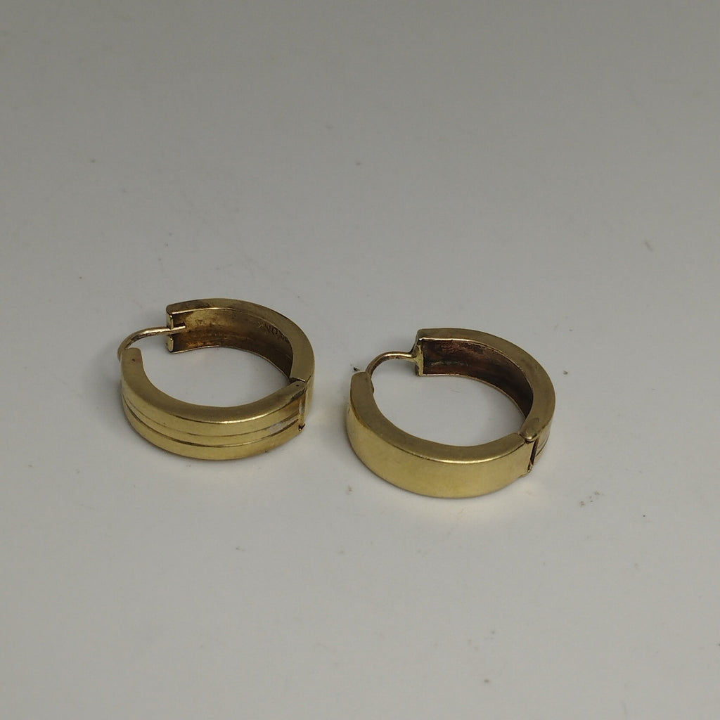 ARRACADAS PAR ORO 10 K 3.1 GRMS (SEMINUEVO)