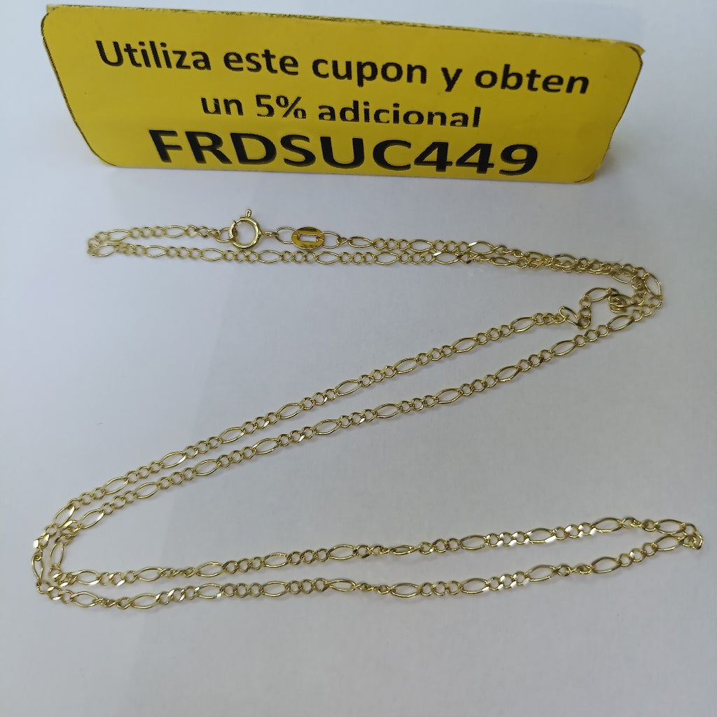 CADENA 3X1 10K 55 CM 2.2 GR (NUEVO)