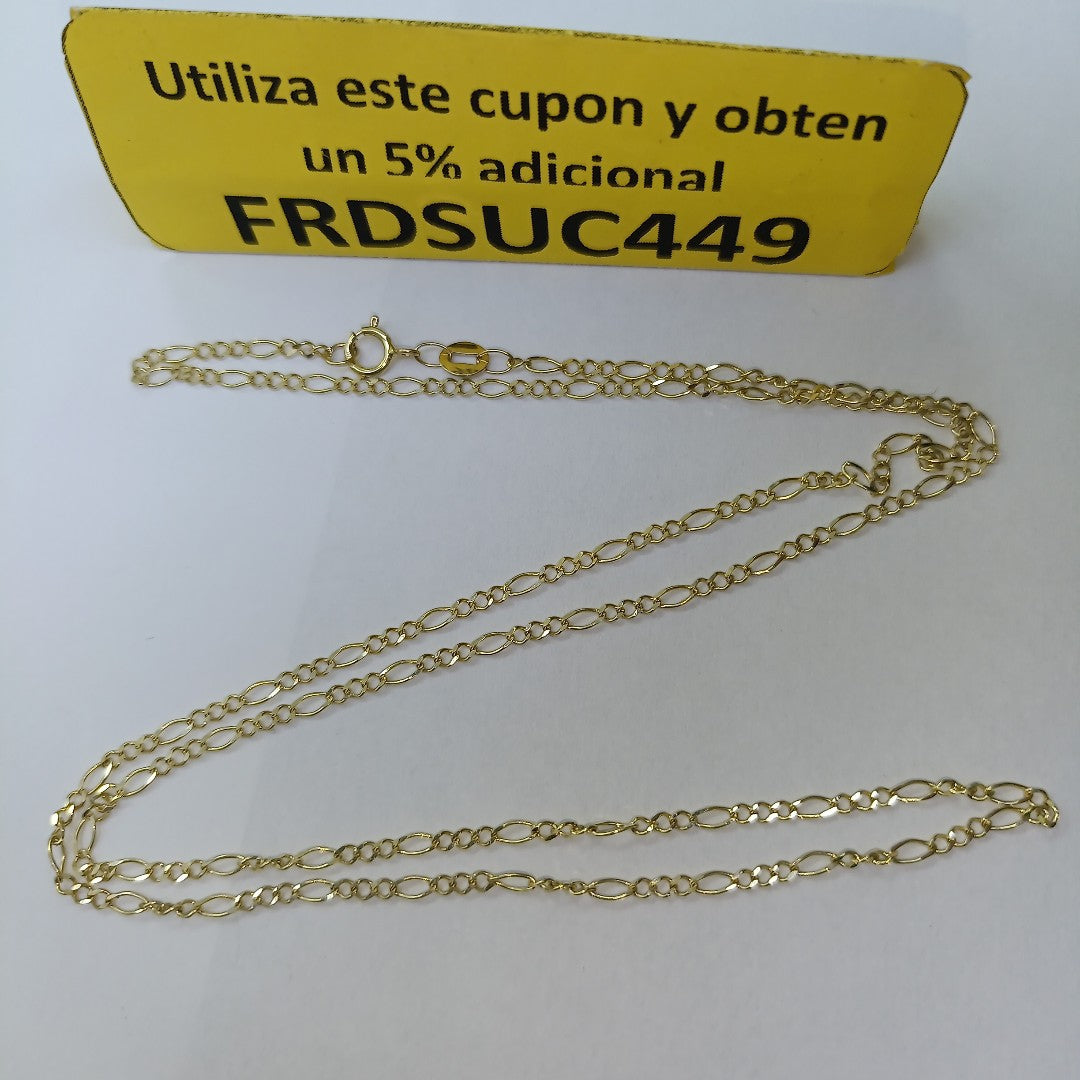 CADENA 3X1 10K 55 CM 2.2 GR (NUEVO)
