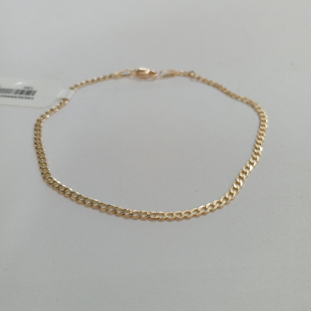 PULSERA BARBADA 14K 21 CM 2.3 GR (NUEVO)