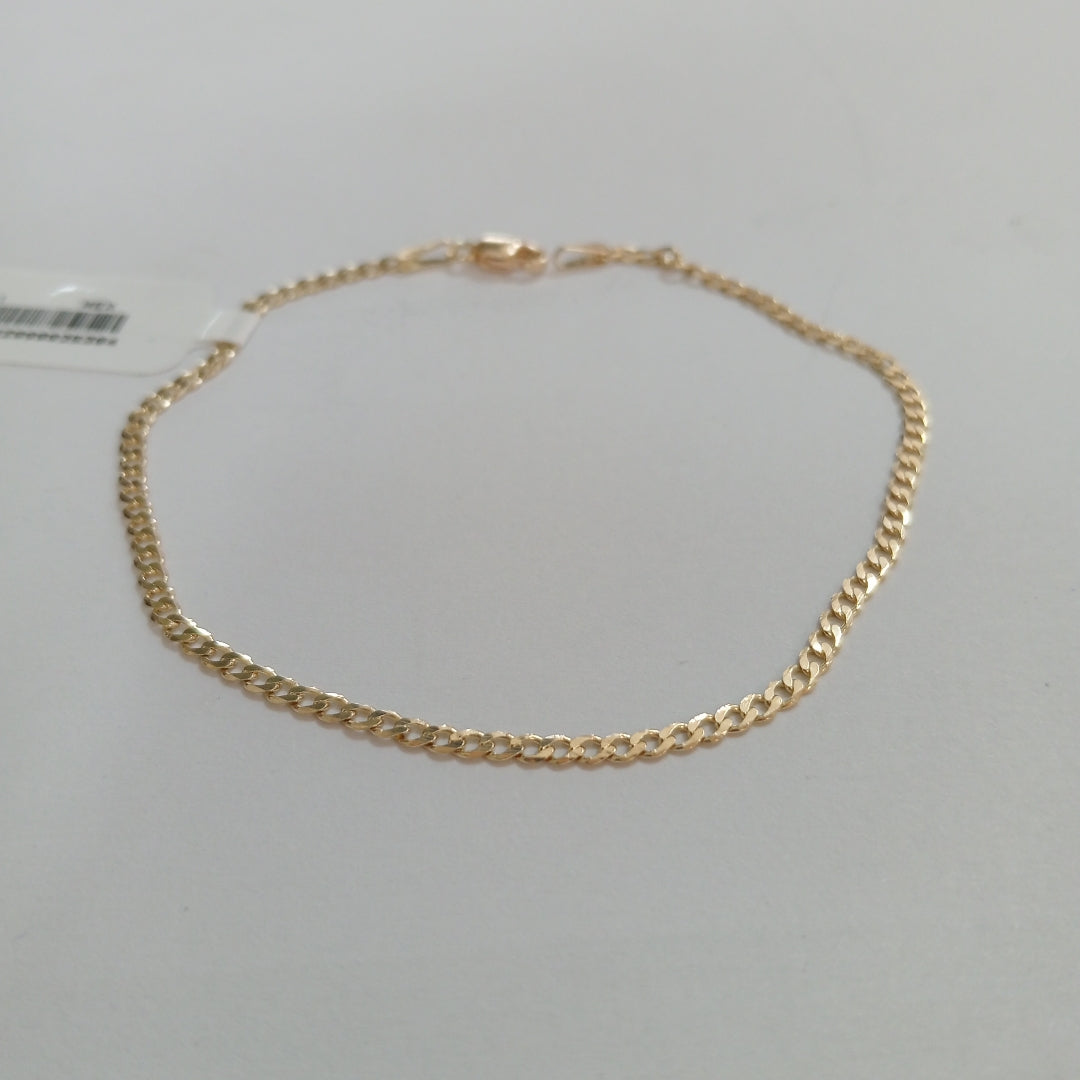 PULSERA BARBADA 14K 21 CM 2.3 GR (NUEVO)