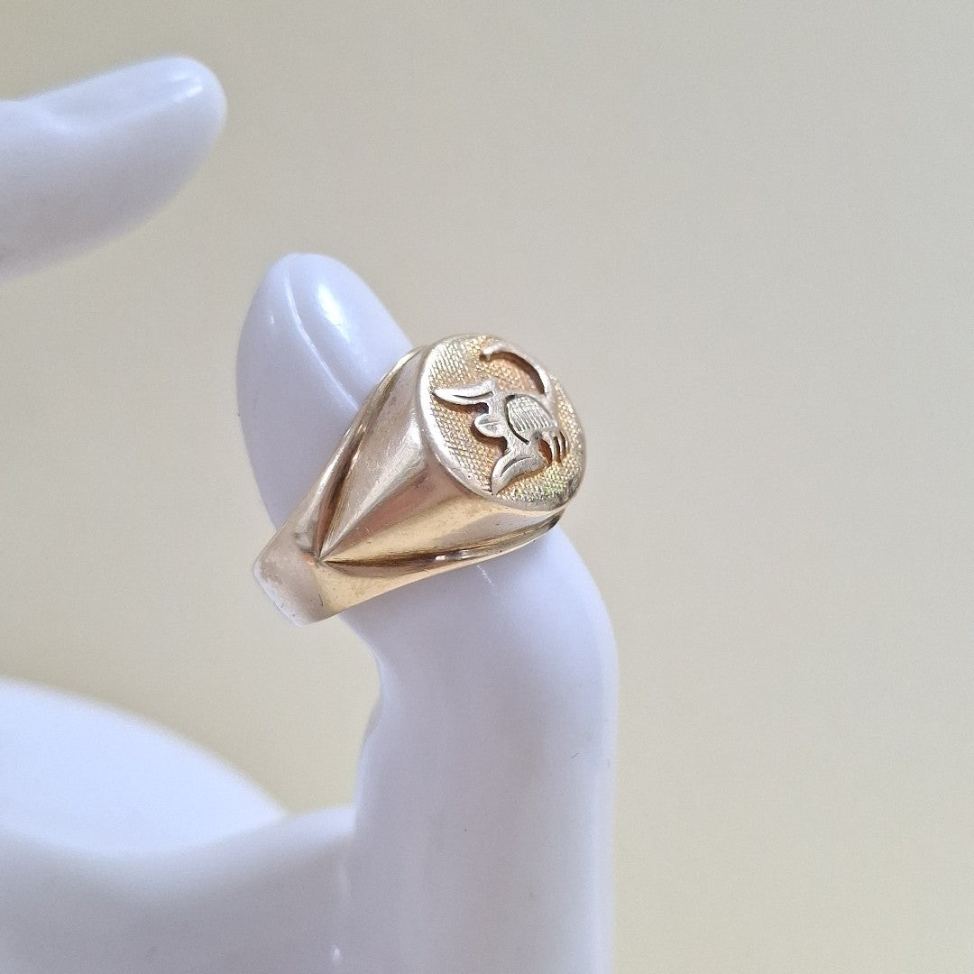ANILLO ORO 10 K 5 GRMS (SEMINUEVO)