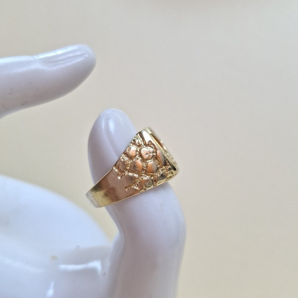 ANILLO ORO 14 K 5 GRMS (SEMINUEVO)