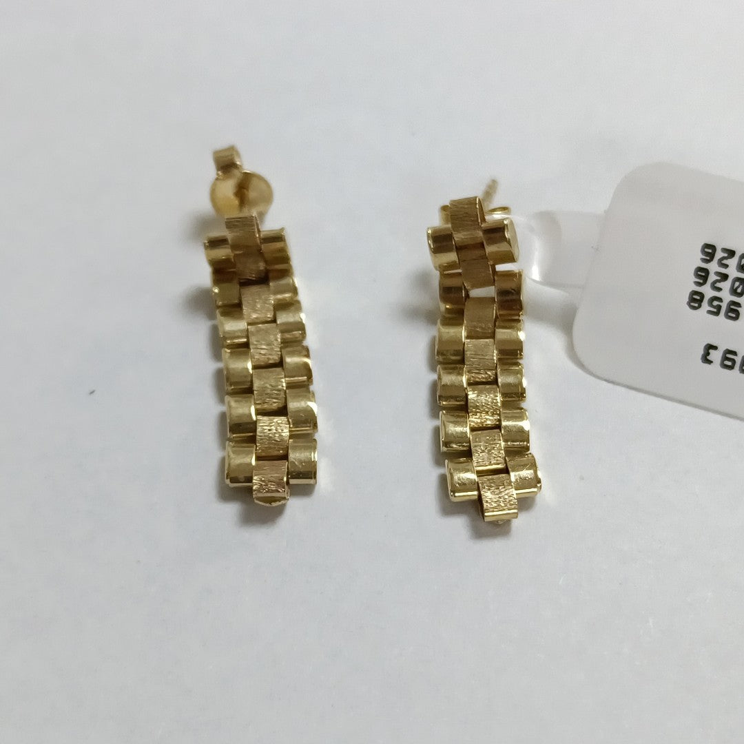 ARETES PAR ORO 14 K 2.5 GRMS (SEMINUEVO)